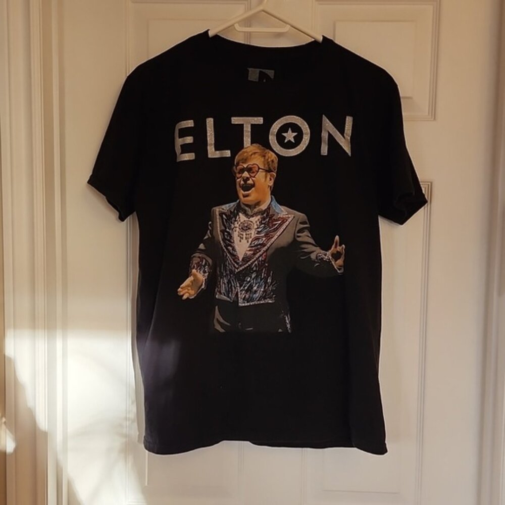 Elton John T Shirt Size L